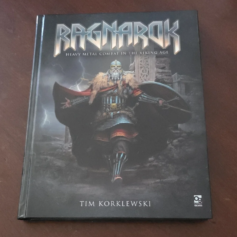 (J40) Ragnarok: Heavy Metal Combat in the Viking Age Hard Back Book